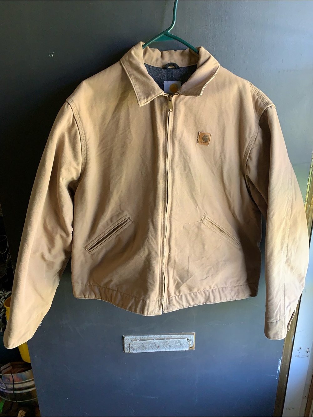 Carhartt Men’s Tan Bomber Jacket